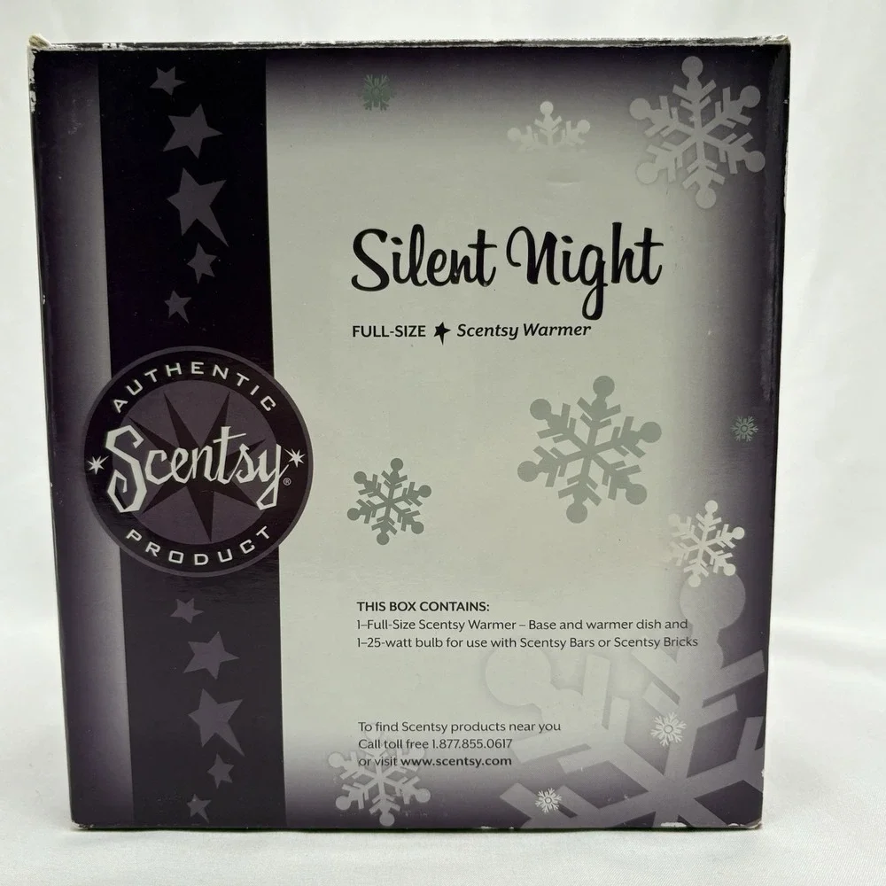 Scentsy Silent Night Holiday Collection FULL Size Wax Warmer Nativity Box